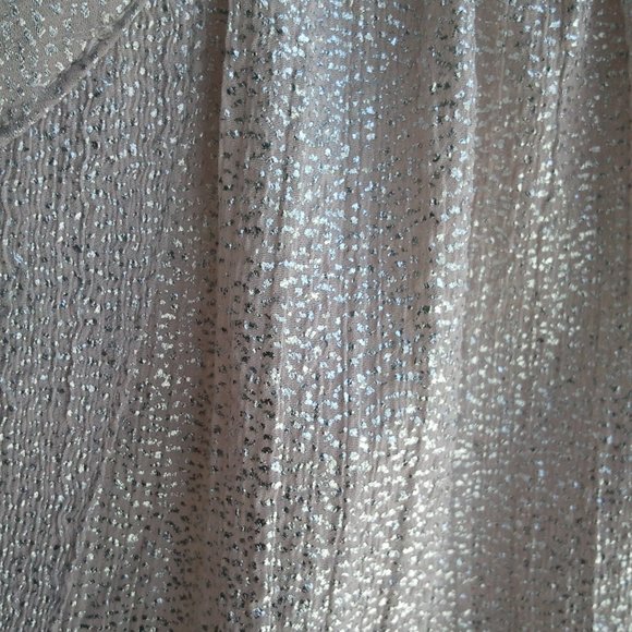 H&M Glittery Sparkly Hi Low Blouse NWT Sz 4 - Picture 8 of 8